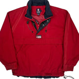 Chaps Ralph Lauren Windbreaker - Medium Red Cotton