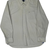 Tommy Hilfiger Striped Shirt - XL Beige Cotton