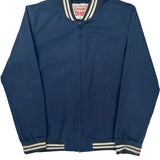Levis Varsity Jacket - Large Blue Cotton