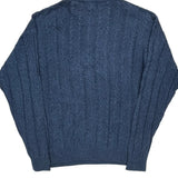 Chaps Ralph Lauren Sweater - Large Blue Cotton