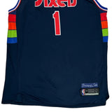 Philadelphia 76Ers Nike James Harden Jersey - 2XL Multicoloured Polyester