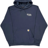 Ithaca College Facilities Services Carhartt College Hoodie - 2XL Navy Cotton