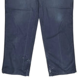 Carhartt Carpenter Trousers - 38W 31L Blue Cotton