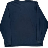 Carhartt Long Sleeve T-Shirt - XL Navy Cotton