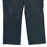 Carhartt Double Knee Carpenter Pants - 34W 29L Gray Cotton
