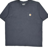 Carhartt T-Shirt - 2XL Gray Cotton