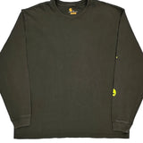 Carhartt Long Sleeve T-Shirt - XL Green Cotton