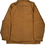 Crafted With Pride In USA Carhartt Jacket - 2XL Brown Cotton