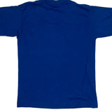 Age 7 The Simpsons Bart Simpson T-Shirt - Small Blue Cotton
