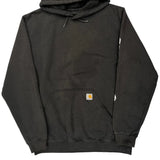 Carhartt Tall Hoodie - Large Black Cotton