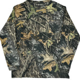 Unbranded Camo Long Sleeve T-Shirt - Medium Camo Cotton