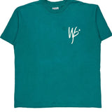 Hanes T-Shirt - XL Green Cotton Blend