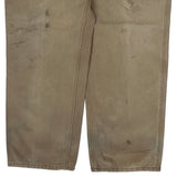 Carhartt Carpenter Trousers - 38W 30L Beige Cotton