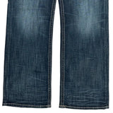 Silver Jeans - 37W 32L Blue Cotton Blend