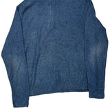 Polo By Ralph Lauren 1/4 Zip - 2XL Blue Wool