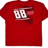 National Guard Nascar T-Shirt - 2XL Red Cotton
