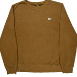 The North Face Sweatshirt - Large Brown Cotton