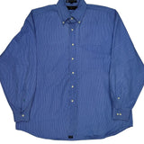 Tommy Hilfiger Striped Shirt - XL Blue Cotton