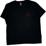 Polo By Ralph Lauren T-Shirt - XL Black Cotton