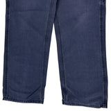 Carhartt Carpenter Trousers - 32W 30L Blue Cotton