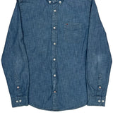 Tommy Hilfiger Denim Shirt - Medium Blue Cotton