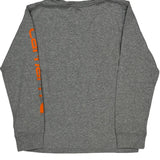 Age 10-12 Carhartt Long Sleeve T-Shirt - Medium Gray Cotton