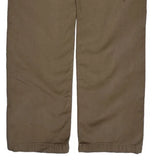 Carhartt Double Knee Carpenter Trousers - 34W 36L Brown Cotton