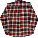 Dickies Checked Flannel Shirt - Medium Blue Cotton