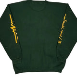 Made In USA Santee Leader Of The Pack Sweatshirt - Large Green Cotton Blend