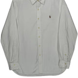 Polo By Ralph Lauren Shirt - Medium White Cotton