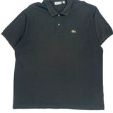 Lacoste Polo Shirt - 4XL Black Cotton
