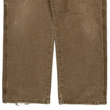 Unbranded Carpenter Trousers - 32W 30L Brown Cotton