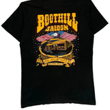 Boothill Saloon Fruit Of The Loom Graphic T-Shirt - Large Black Cotton