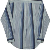 Ralph Lauren Striped Shirt - Small Blue Cotton