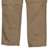 Carhartt Carpenter Trousers - 30W 32L Beige Cotton