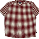 Patagonia Short Sleeve Shirt - XL Red Cotton
