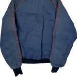 Made In USA Osterman Bomber Jacket - Medium Blue Polyester