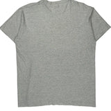 Single Stitch American League Champions 1992 Fruit Of The Loom Graphic T-Shirt - XL Gray Cotton