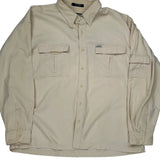 Chaps Ralph Lauren Cord Shirt - 2XL Beige Cotton
