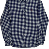 Ralph Lauren Checked Shirt - Medium Blue Cotton