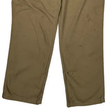 Carhartt Trousers - 38W 32L Khaki Cotton
