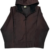 Nike Windbreaker - XS Brown Polyester