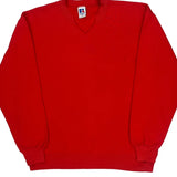 90'S Blank Made In USA Russell Athletic Sweatshirt - XL Red Cotton
