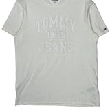 Tommy Jeans T-Shirt - Large White Cotton