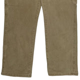 Wrangler Carpenter Pants - 33W 32L Khaki Cotton