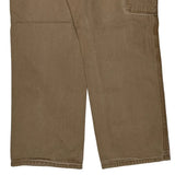 Schmidt Carpenter Trousers - 35W 30L Brown Cotton