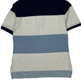 Age 8 Polo By Ralph Lauren Striped Polo Shirt - Small Blue Cotton