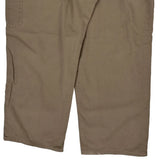 Carhartt Double Knee Carpenter Trousers - 42W 30L Brown Cotton