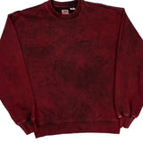 Relaxed Levis Sweatshirt - XS Burgundy Cotton