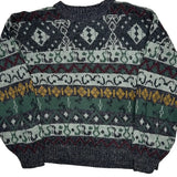 Sears Sweater - Large Multicoloured Acrylic Blend